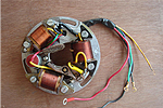 6 V , CB POINT PLATE front view
